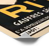 Poster Rita Biscuits Annonce Vintage (Coin)