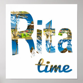 Poster Rita Time Beach