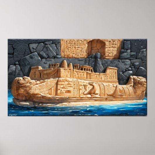 Poster Rites funéraires des pharaons (Devant)