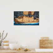 Poster Rites funéraires des pharaons (Cuisine)