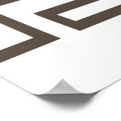 Poster rituel de guerrier de la tribu africaine (Coin)