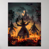 Poster Rituel de l'Heure Sorcière – Danse de Feu des Troi (Devant)