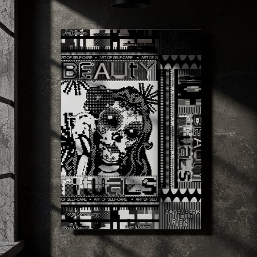 Poster Rituels de beauté : Sacré & Gras