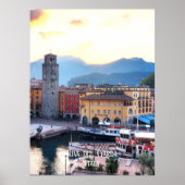 Poster Riva del Garda Italie (Devant)