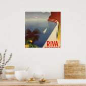 Poster Riva Torbole, Lac de Garde (Cuisine)