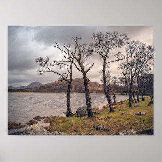 Poster Rivage du château de Kilchurn