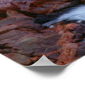 Poster Rivage rocheux avec de l'eau, Canada (Coin)