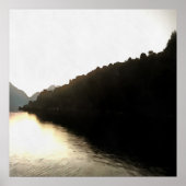 Poster Rivages D'Ombres Paysage Art (Devant)