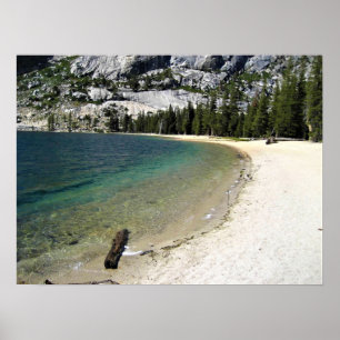 Poster Rive du lac Tenaya, Yosemite, CA
