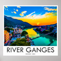 River Ganges, Rishikesh, Inde
