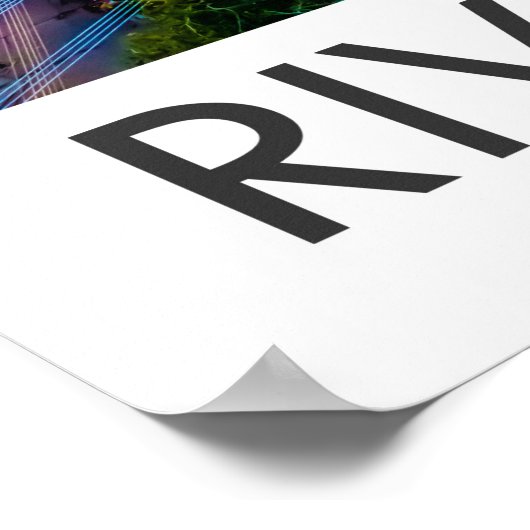 Poster River Ganges, Rishikesh, Inde (Coin)