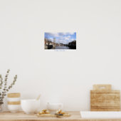 Poster River Liffey & Liberty Hall Dublin City Irlande (Cuisine)