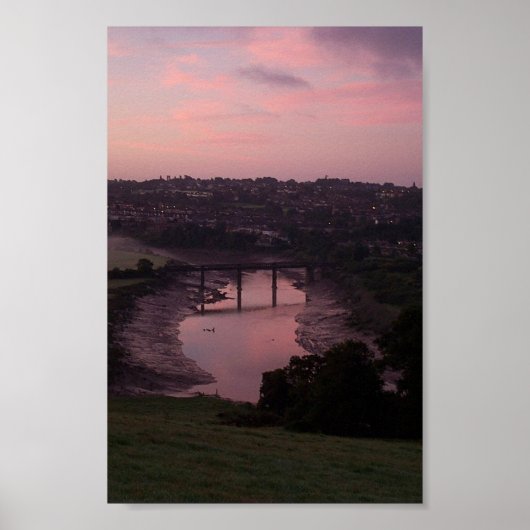 Poster RIVER SEVERN(c& ; apos ; LEON) (Devant)