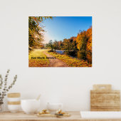 Poster River Wharfe, Yorkshire, (Cuisine)