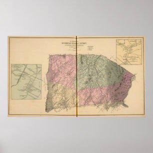 Poster Riverheads, le comté d'Augusta