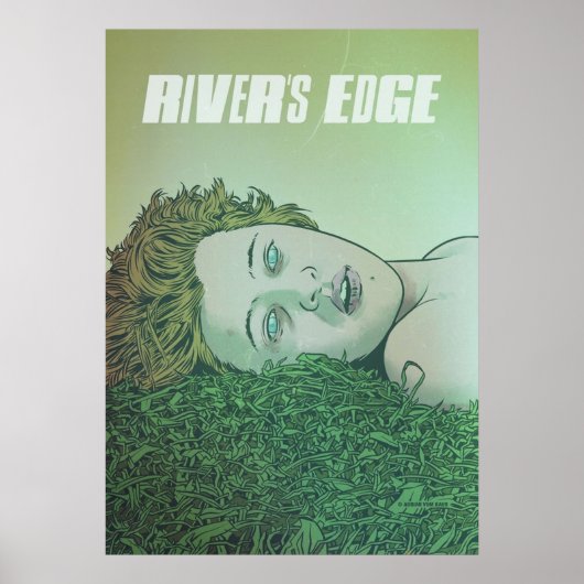 Poster RIVERS EDGE 1986 par Adrian vom Baur (Devant)