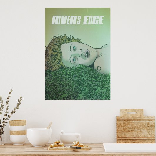 Poster RIVERS EDGE 1986 par Adrian vom Baur (Cuisine)