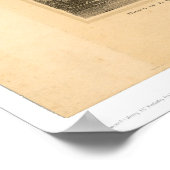 Poster Riverside, CA. Carte panoramique 1877 (1404C) (Coin)