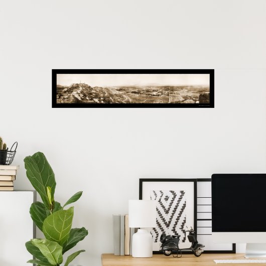 Poster Riverside CA Hill Photo 1908 (Bureau à domicile)