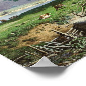 Poster Riverside Farmstead, 1858 (Coin)