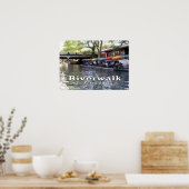 Poster Riverwalk, San Antonio, Texas (Cuisine)