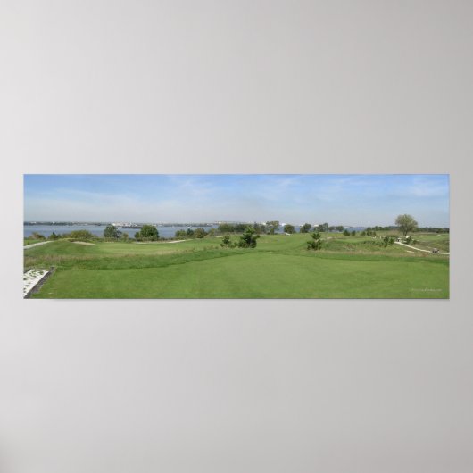 Poster RiverWinds Golf Course Panoramique P... (Devant)