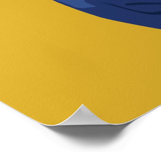 Poster Riveter Rosie personnalisable (Coin)