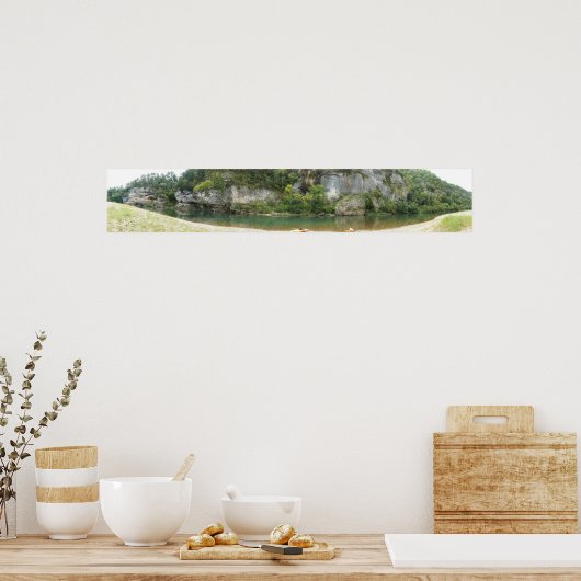 Poster Rivière (Cuisine)