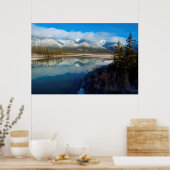 Poster Rivière Athabasca, Parc national Jasper, Alberta (Cuisine)