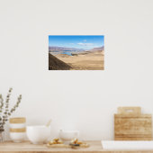 Poster Rivière Brahmaputra et paysage désertique - Tibet (Cuisine)