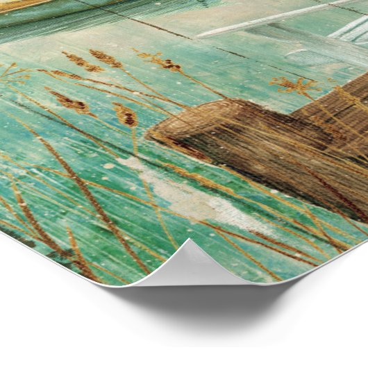 Poster Rivière Calme (Coin)