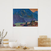 Poster Rivière Chandra par Nicholas Roerich (Cuisine)