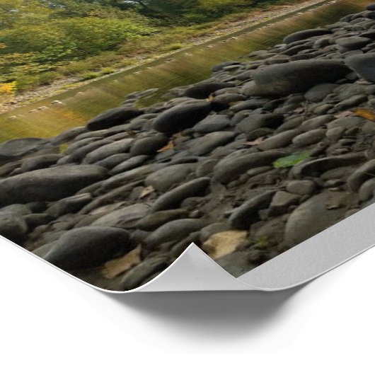 Poster Rivière Clackamas, Oregon (Coin)