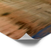 Poster Rivière Colorado en Grand Canyon, AZ (Coin)