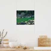 Poster Rivière dans le Parc national de North Cascade (Cuisine)