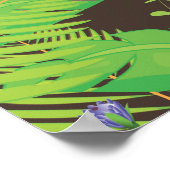 Poster Rivière de la forêt tropicale (Coin)