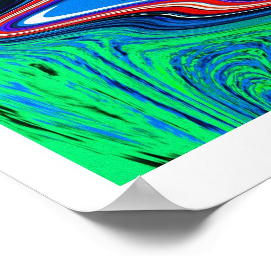 Poster Rivière de la vie (Coin)