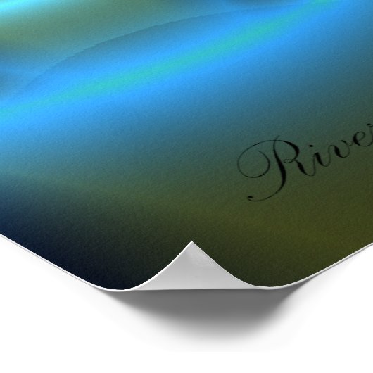 Poster Rivière de la vie (Coin)