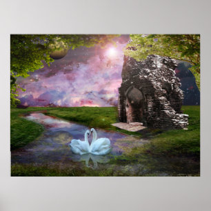 Poster Rivière de lune.