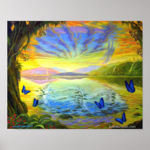 Poster Rivière de Vie-Affiche