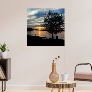 Poster Rivière Delaware, photographie panoramique,