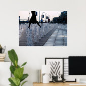 Poster Rivière Detroit #1 (Bureau à domicile)