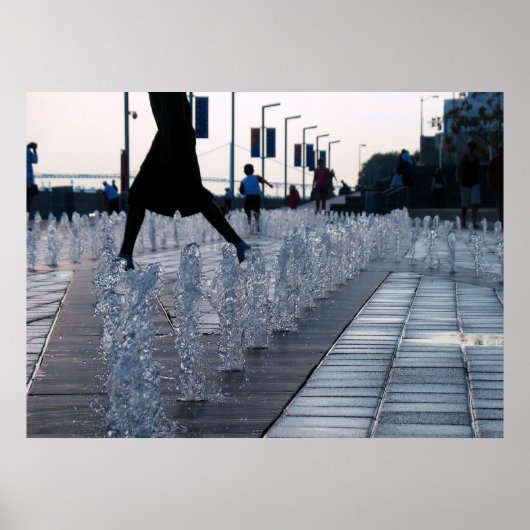 Poster Rivière Detroit #1 (Devant)