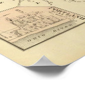 Poster Rivière et vallée de l'Ohio supérieur 2 (Coin)