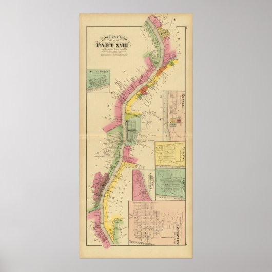 Poster Rivière et vallée de l'Ohio supérieur 6 (Devant)