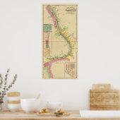 Poster Rivière et vallée de l'Ohio supérieur 7 (Cuisine)