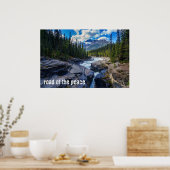 Poster Rivière - Forêt verte - Roche - Mix de devis (Cuisine)