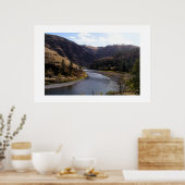 Poster Rivière Grand Rhonde, Oregon (Cuisine)