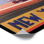 Poster Rivière Hudson - Système central de New York (Coin)