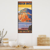 Poster Rivière Hudson - Système central de New York (Cuisine)